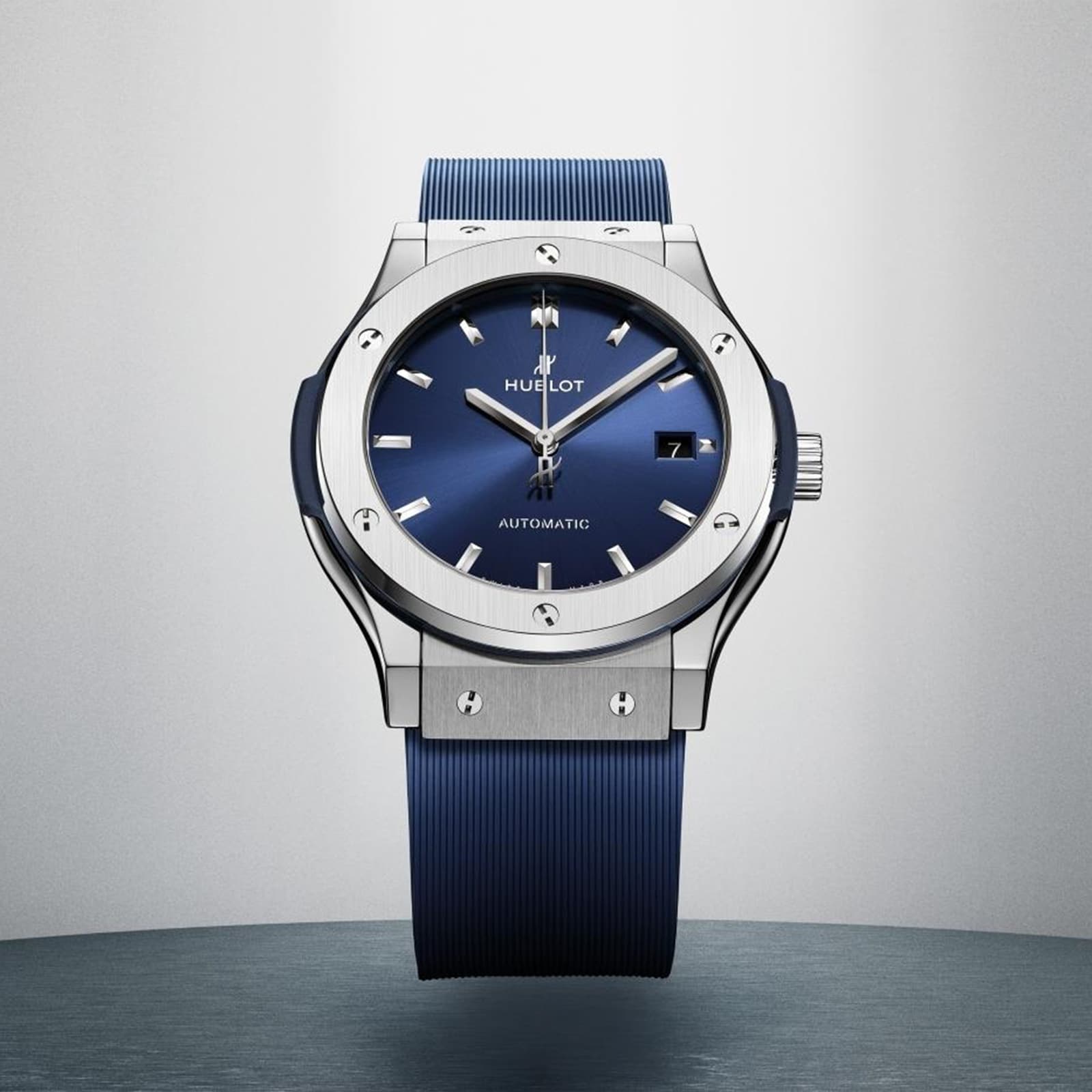 Hublot Classic Fusion Titanium Blue Men's