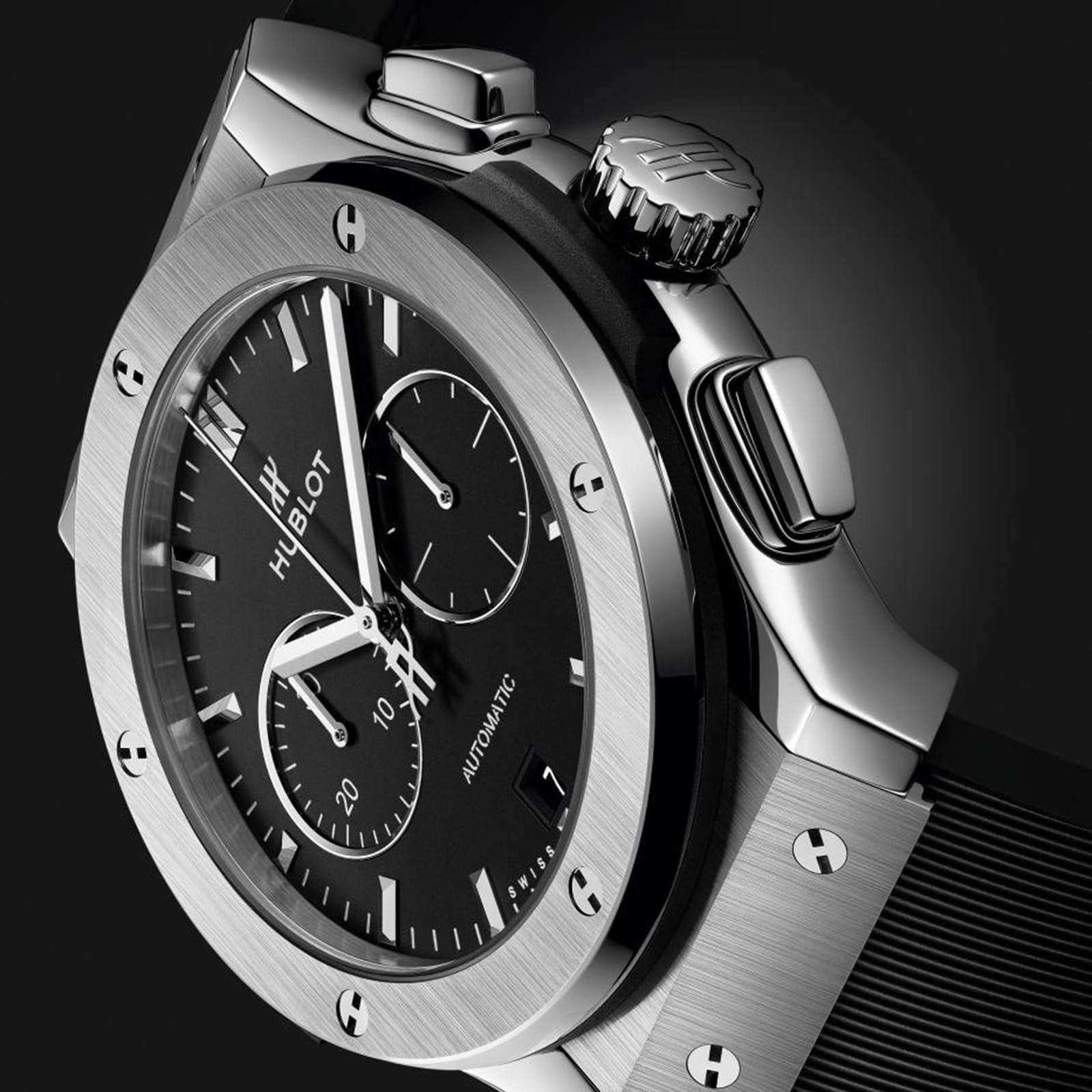 Hublot Classic Fusion Chronograph Titanium Men's