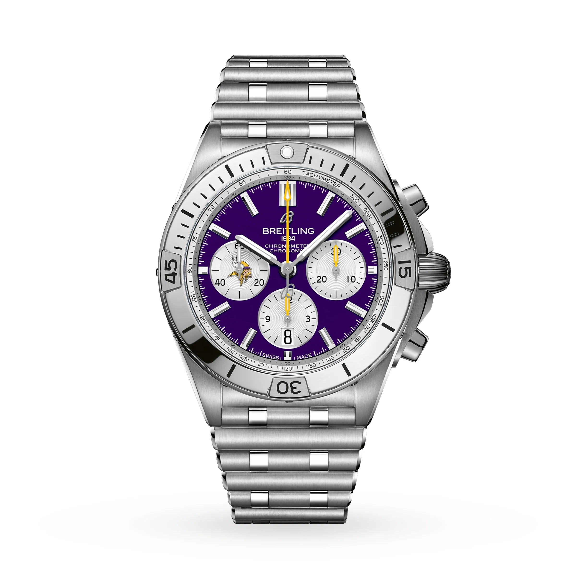 Breitling Chronomat B01 42 NFL Minnesota Vikings Edition Men's