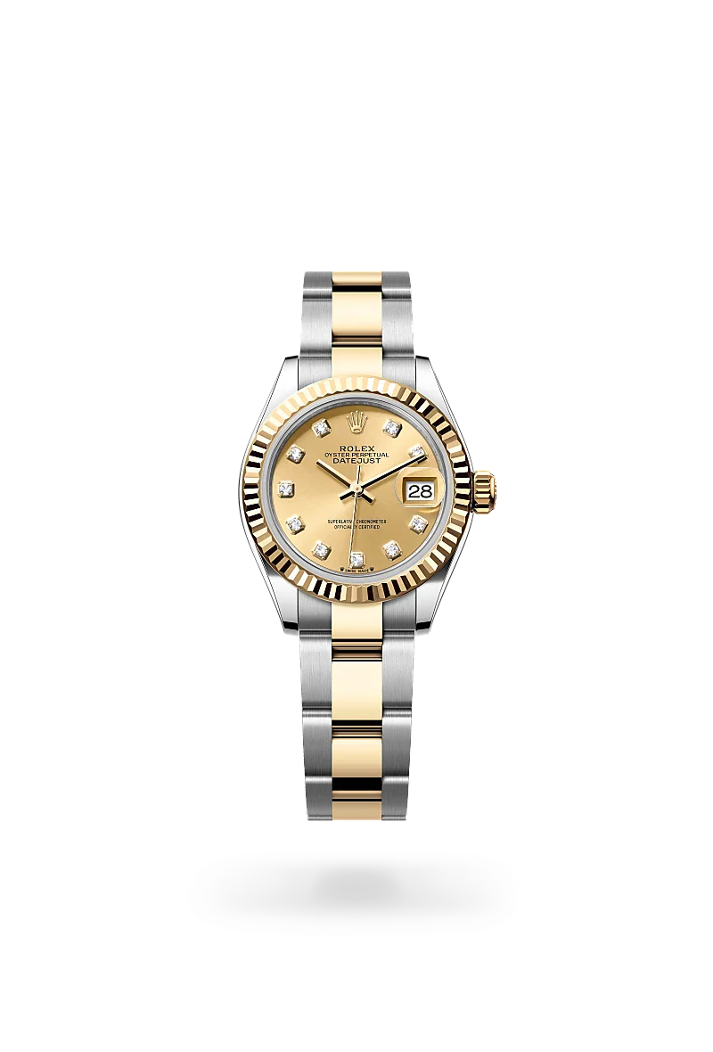 Rolex Lady-Datejust in Yellow Rolesor - combination of Oystersteel and yellow gold, M279173-0012 | Walters & Hogsett