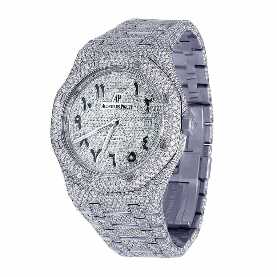 Iced Out Ap watch Replica Audemars Piguet