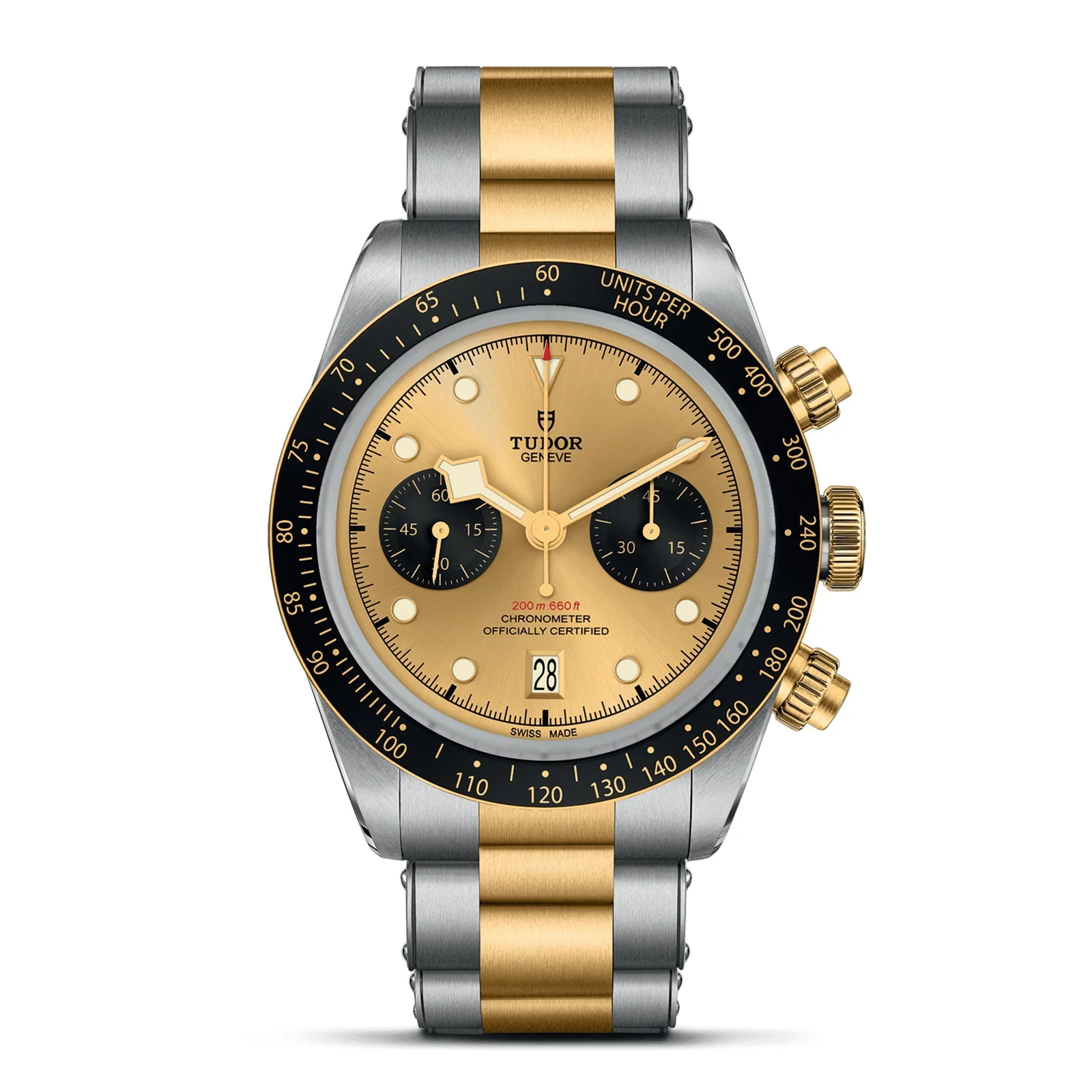 TUDOR Black Bay Chrono S&G Men's