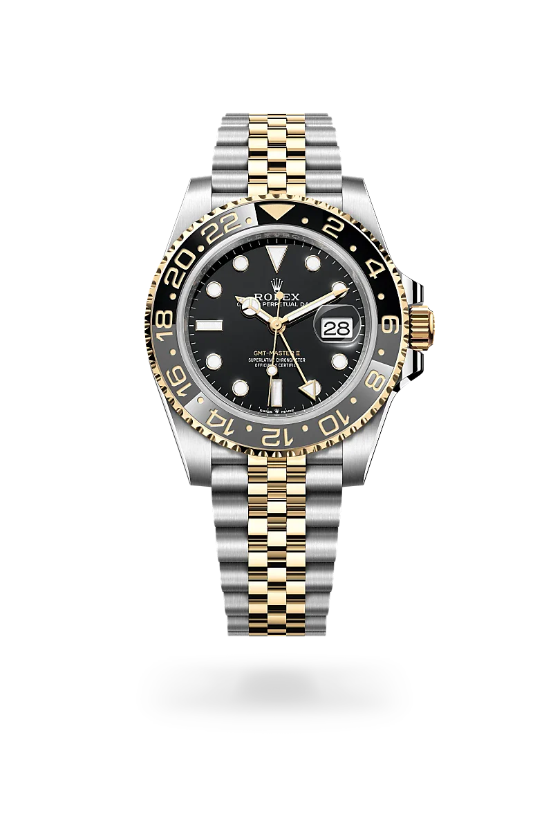Rolex GMT-Master II in Yellow Rolesor - combination of Oystersteel and yellow gold, M126713GRNR-0001 | Walters & Hogsett