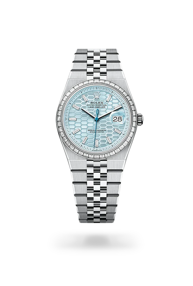 Rolex Land-Dweller 36 in Platinum, M127286TBR-0001 | Walters & Hogsett