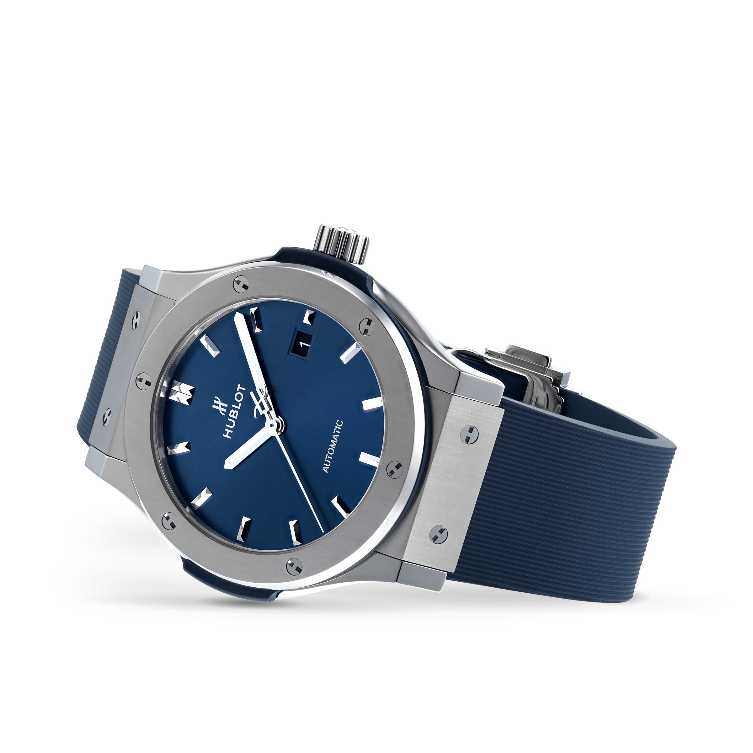 Hublot Classic Fusion Titanium Blue Men's