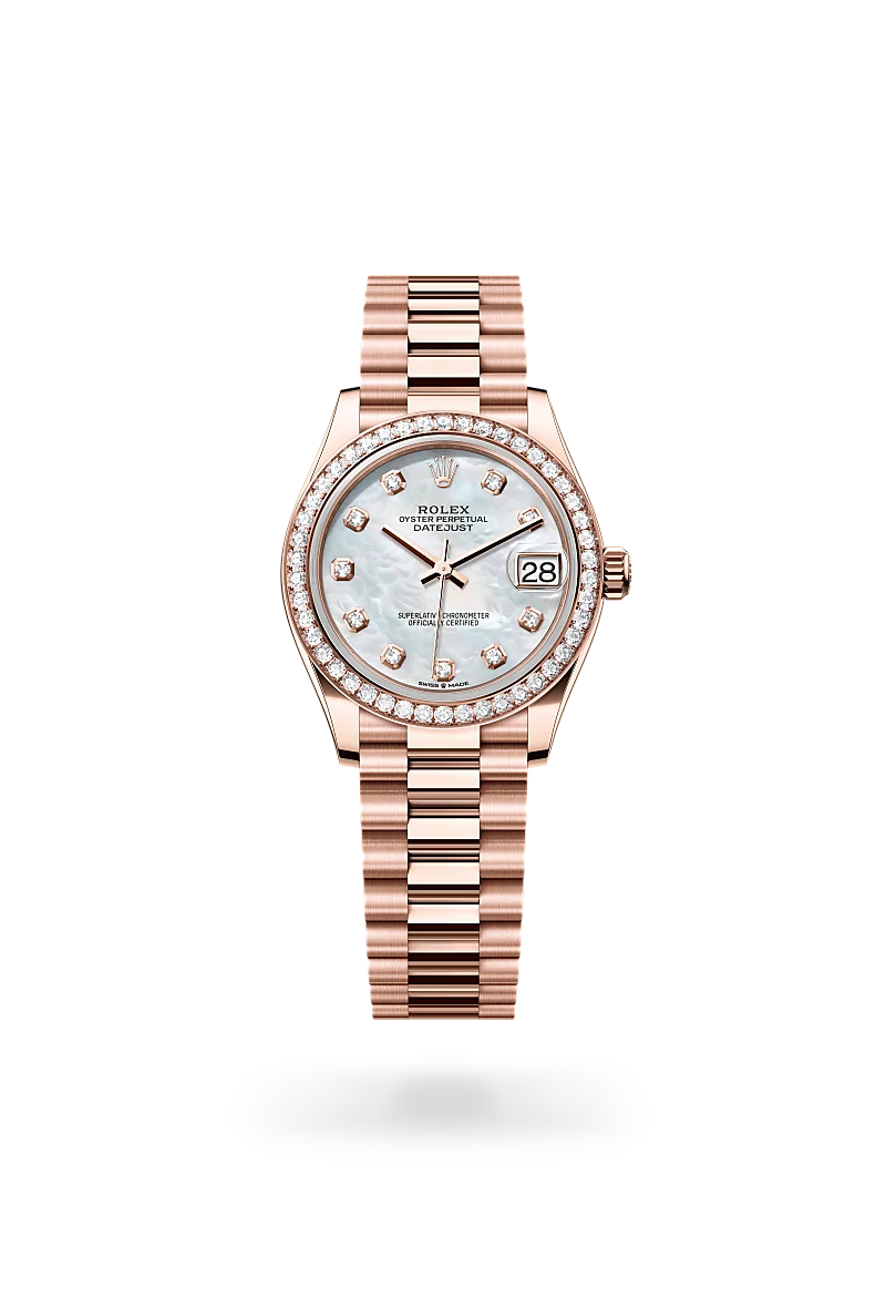 Rolex Datejust 31 in 18 kt Everose gold, M278285RBR-0005 | Walters & Hogsett