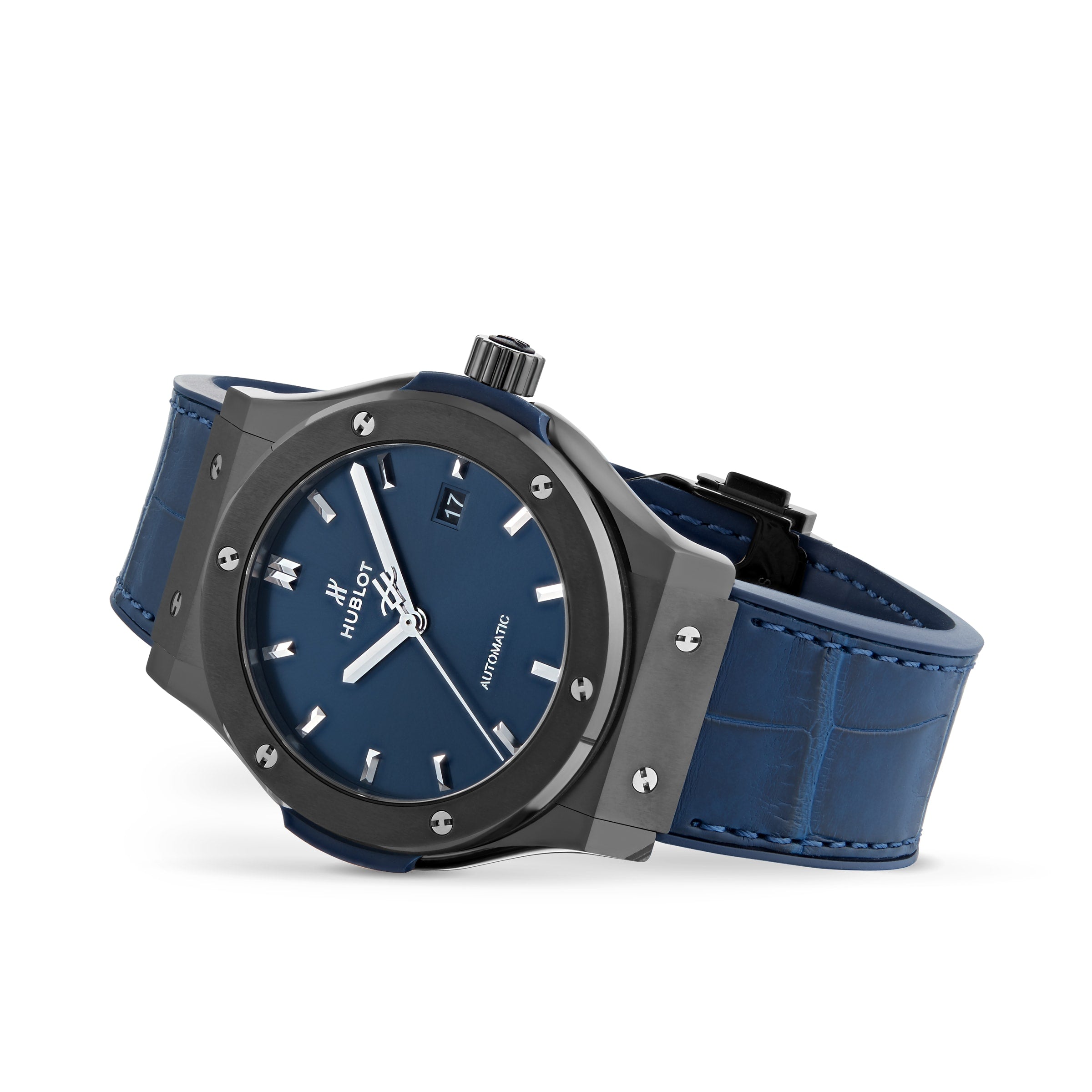Hublot Classic Fusion Ceramic Blue Men's