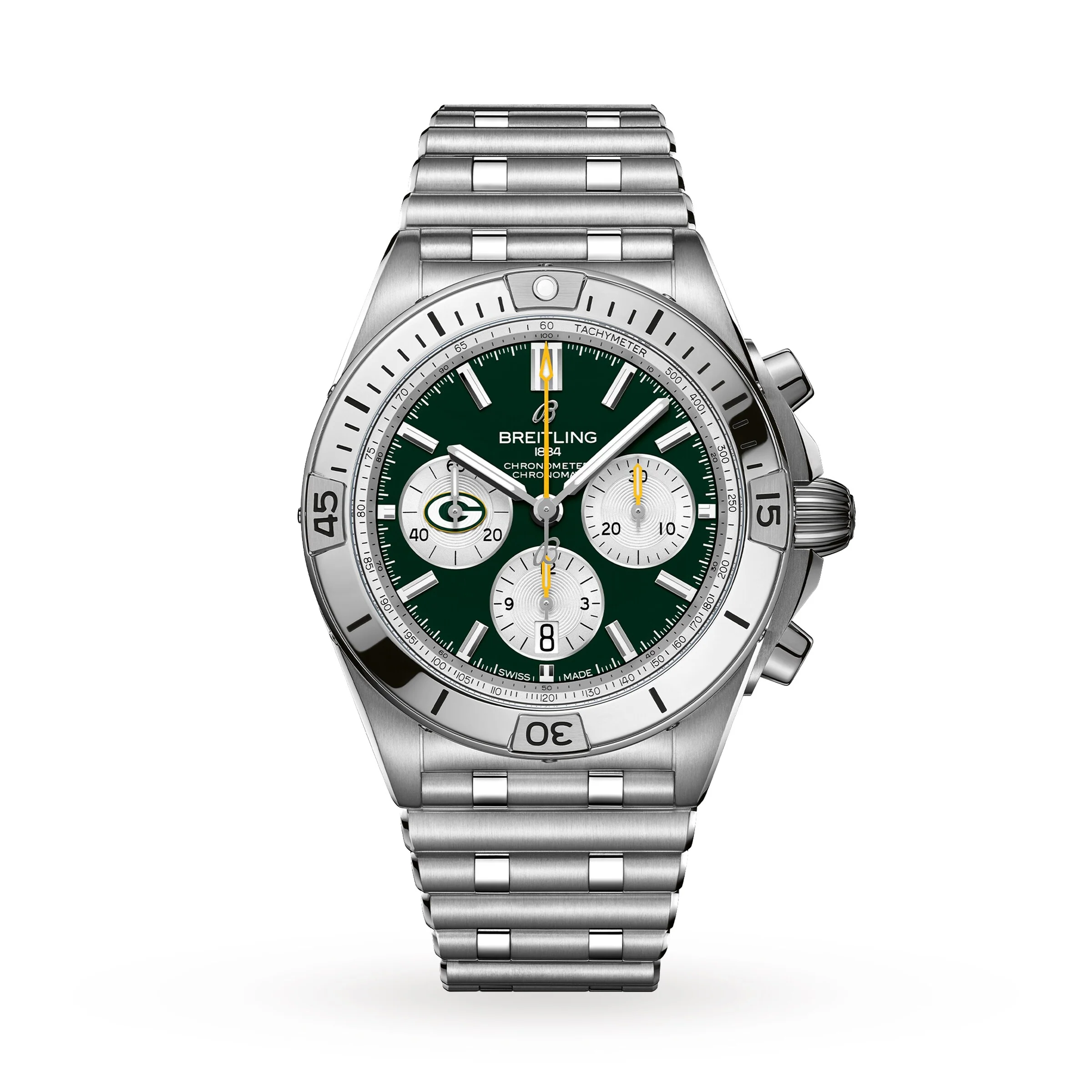 Breitling Chronomat B01 42 NFL Green Bay Packers Edition Men's