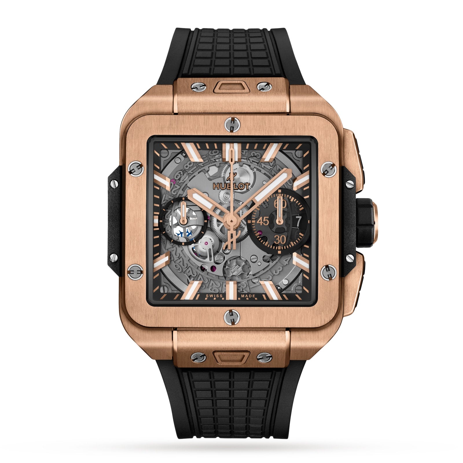 Hublot Square Bang Unico King Gold Men's