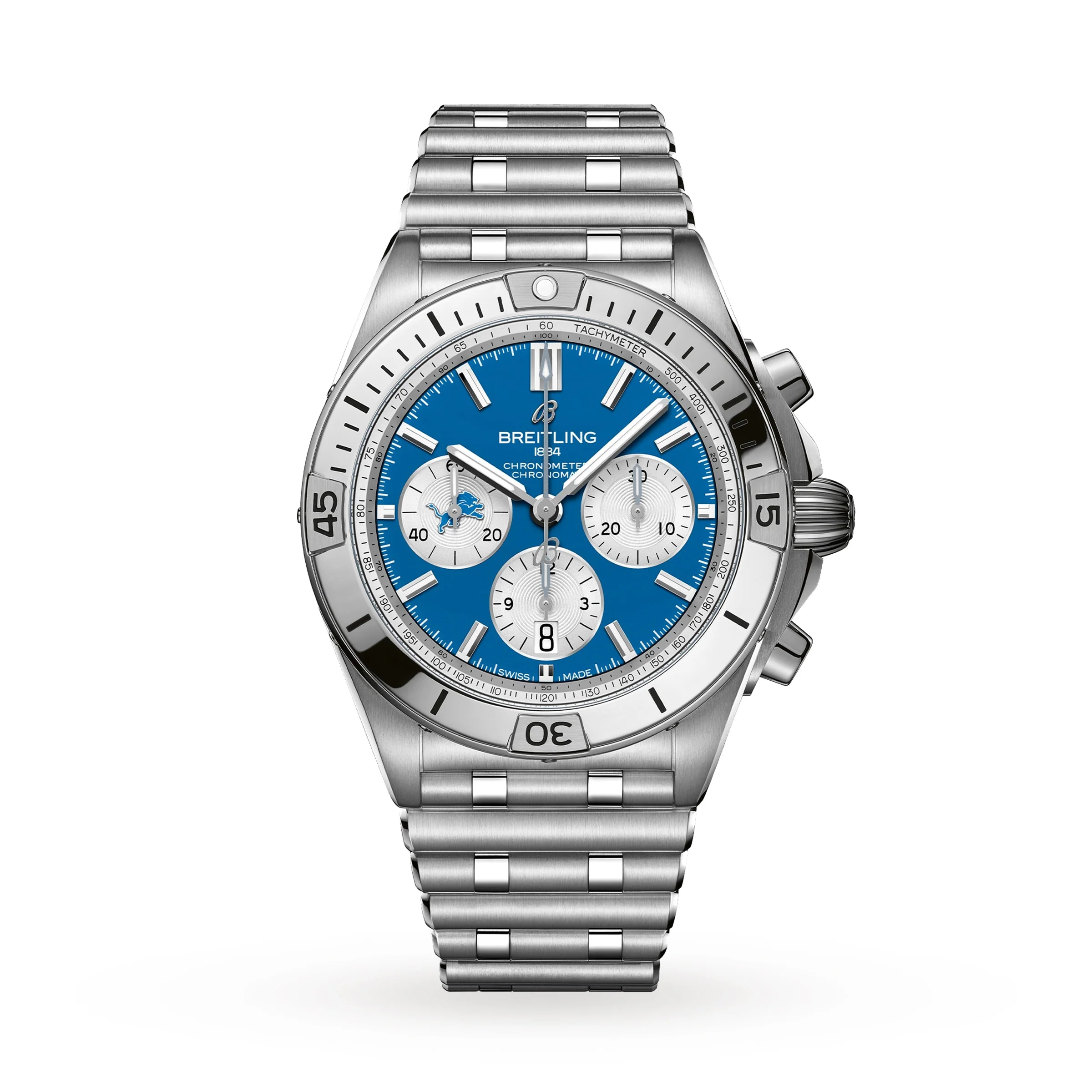 Breitling Chronomat B01 42 NFL Detroit Lions Edition Men's