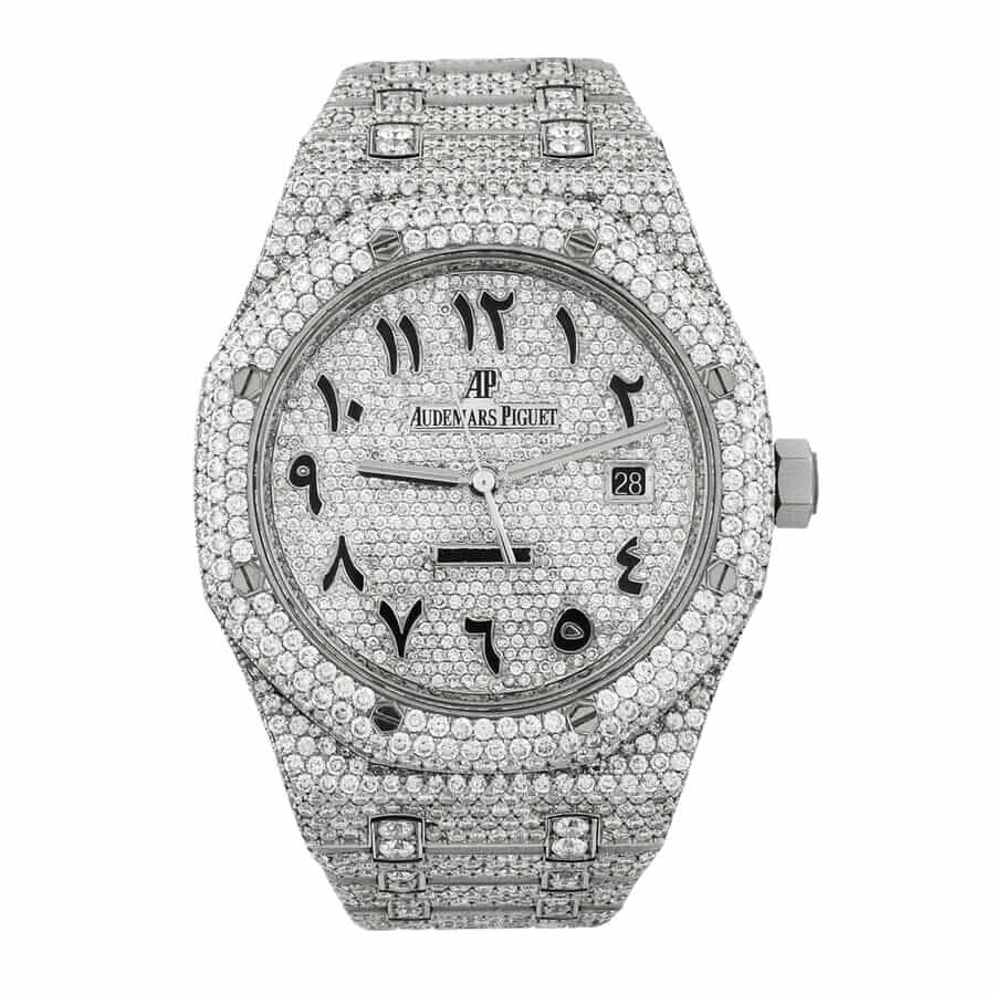 Iced Out Ap watch Replica Audemars Piguet
