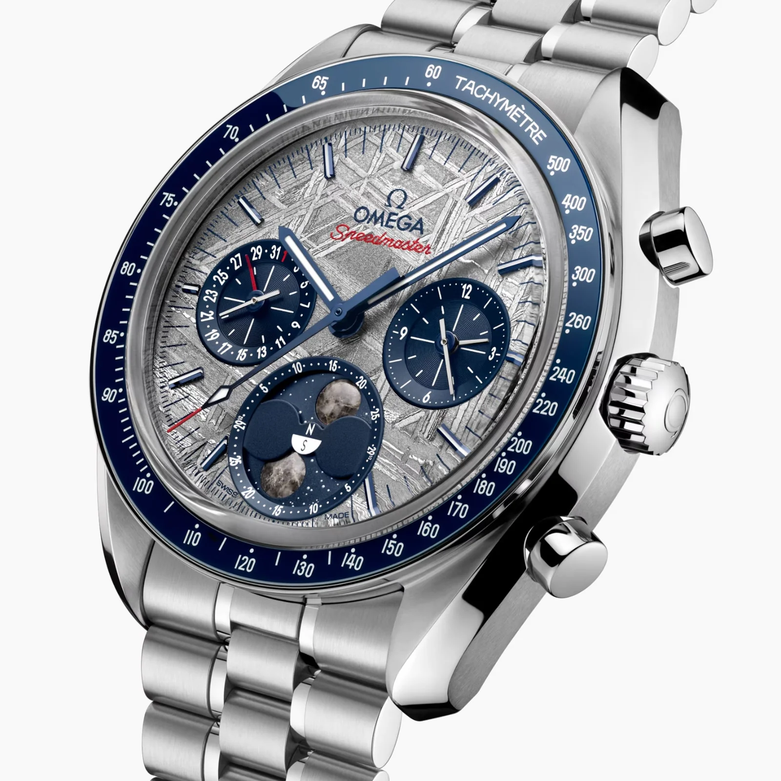 OMEGA Speedmaster Moonphase Meteorite Men's