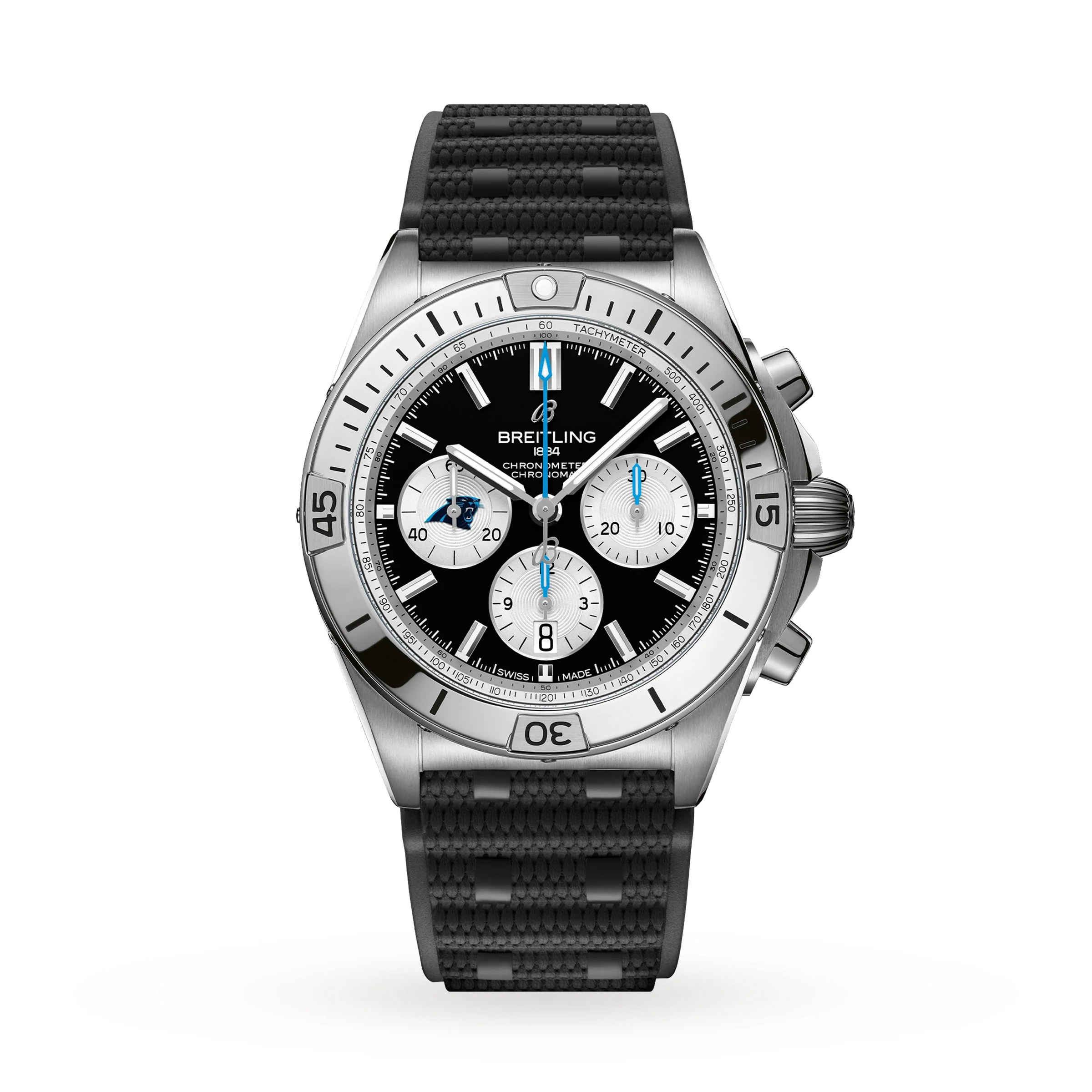 Breitling Chronomat B01 42 NFL Caroline Panthers Edition Men's