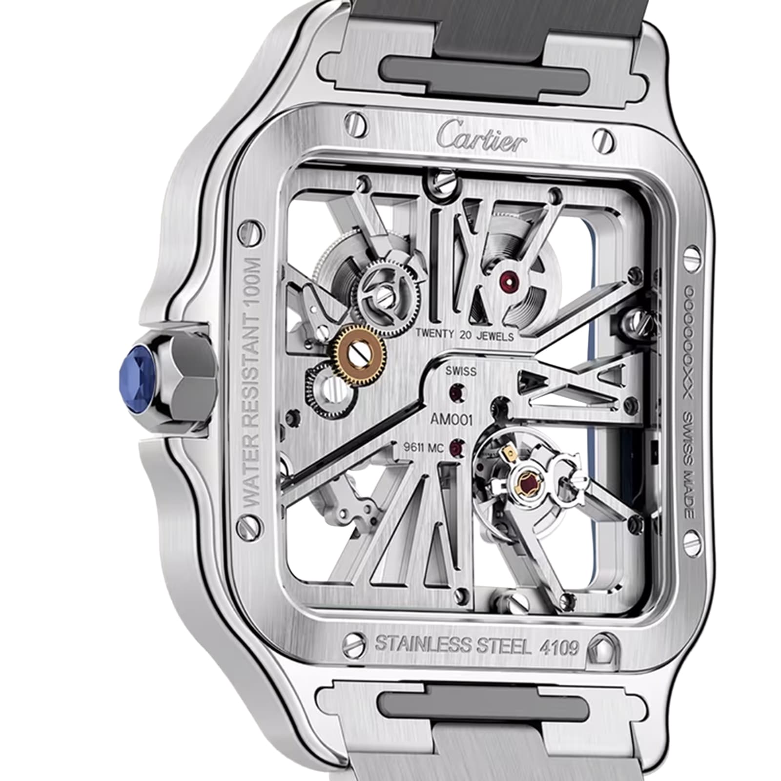 Cartier Santos de Cartier Skeleton Men's