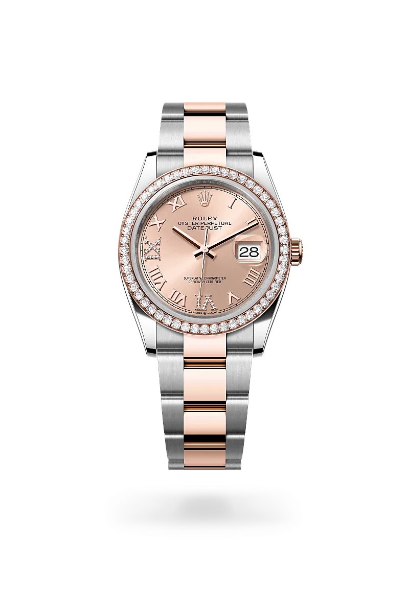 Rolex Datejust 36 in Everose Rolesor - combination of Oystersteel and Everose gold, M126281RBR-0016 | Walters & Hogsett