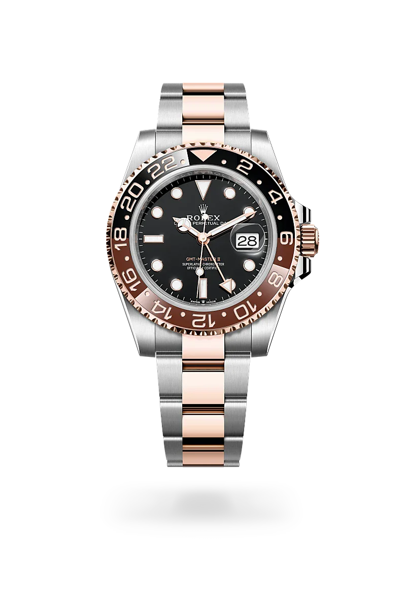 Rolex GMT-Master II in Everose Rolesor - combination of Oystersteel and Everose gold, M126711CHNR-0002 | Walters & Hogsett