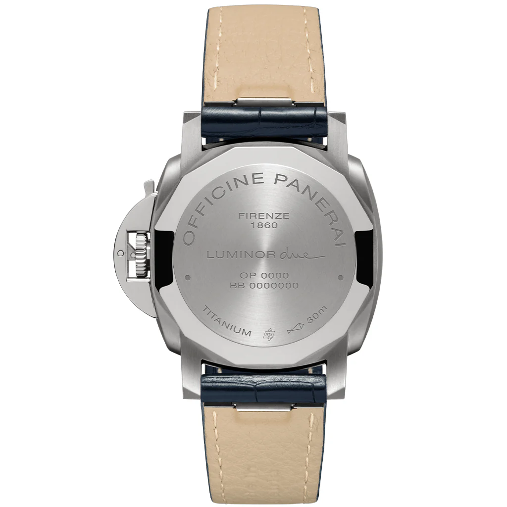 PANERAI Luminor Due 38MM Blue Dial PAM00926 Men's