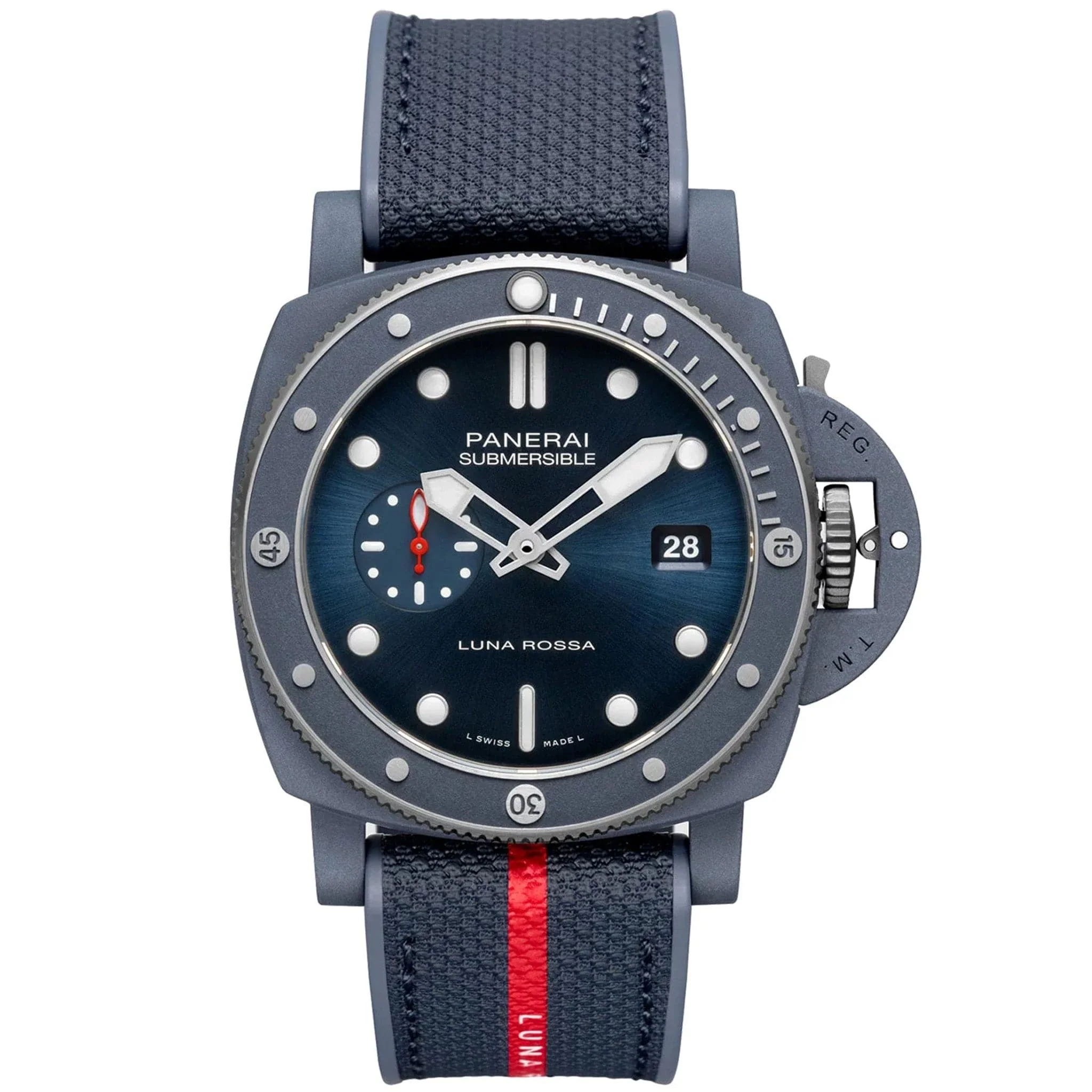PANERAI Submersible QuarantaQuattro Luna Rossa Ti-Ceramitech™ PAM01466 Men's