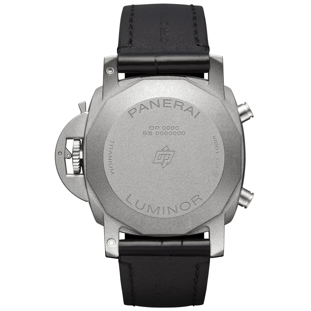 PANERAI Luminor Chrono Flyback Zebra PAM01297 Men's