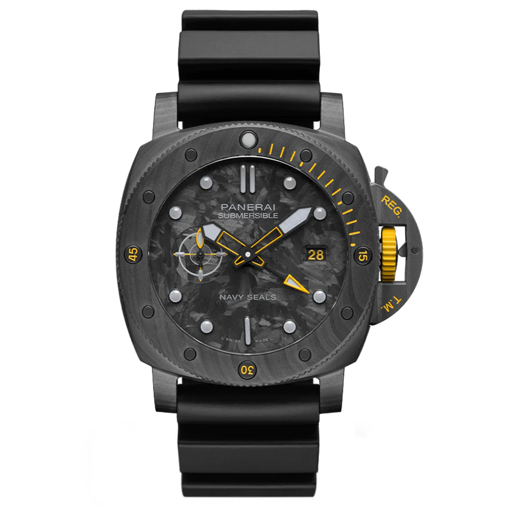 PANERAI Submersible GMT Carbotech™ Navy SEALs PAM01324 Men's