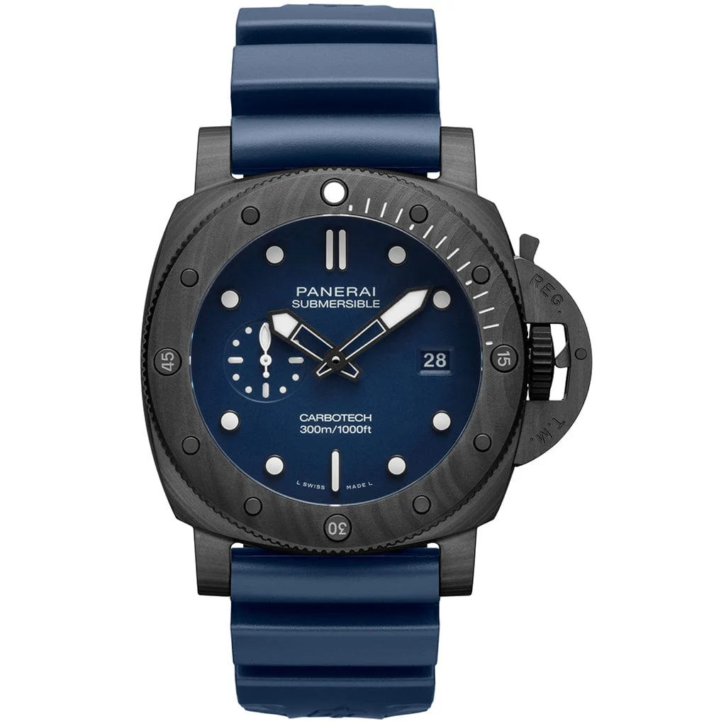 PANERAI Submersible QuarantaQuattro Carbotech™ Blu Abisso PAM01232 Men's
