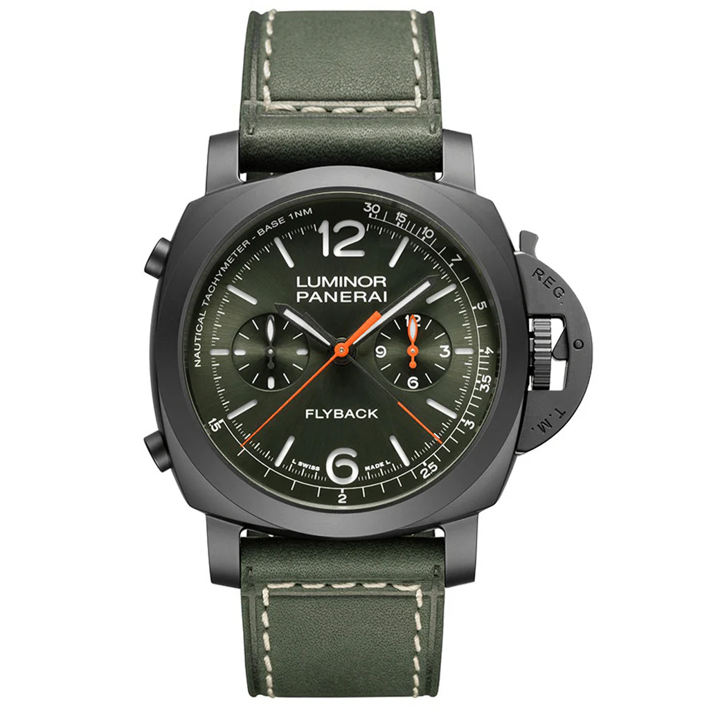 PANERAI Luminor Chrono Flyback PAM01498 Men's