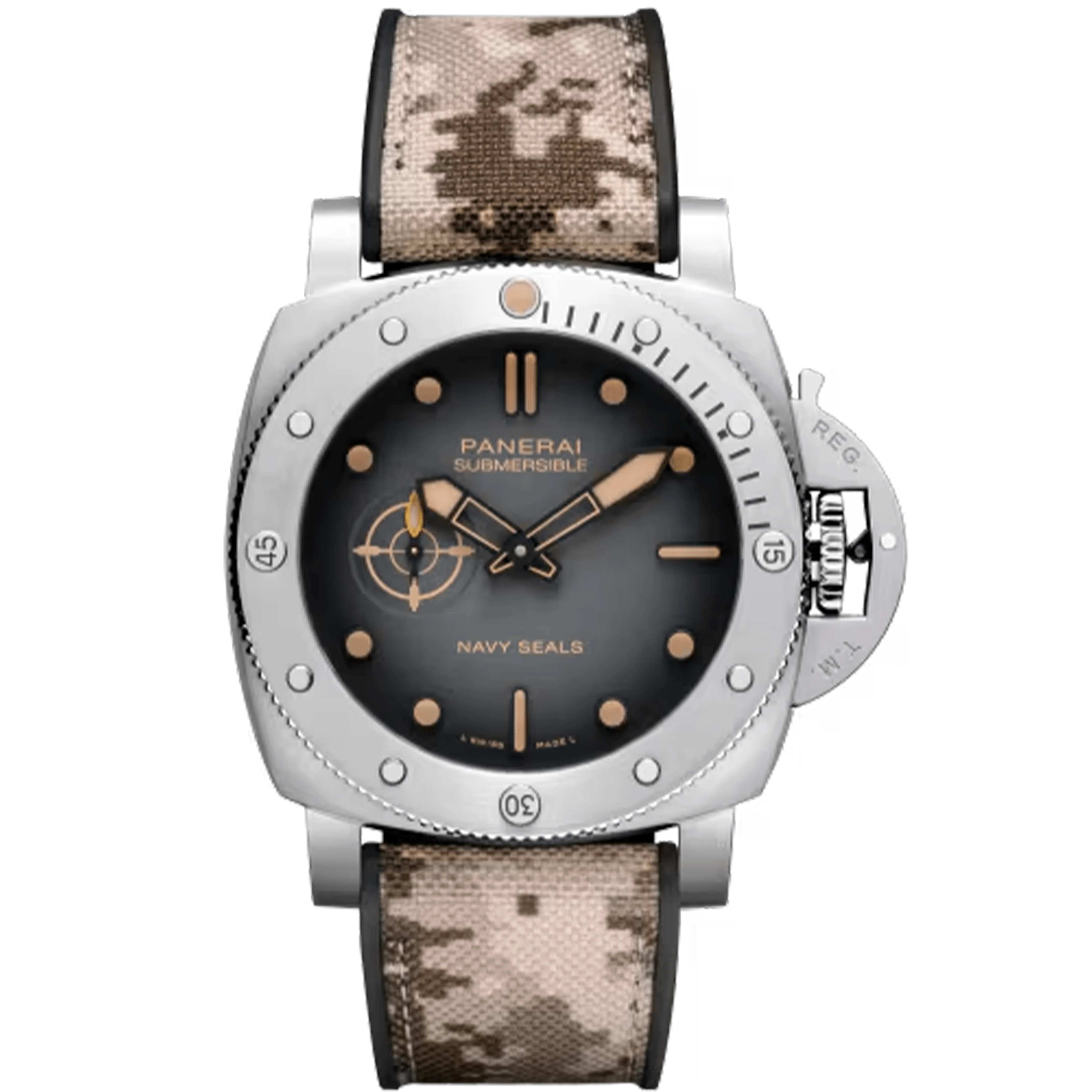 PANERAI Submersible QuarantaQuattro Navy SEALs PAM01518 Boutique Exclusive Men's