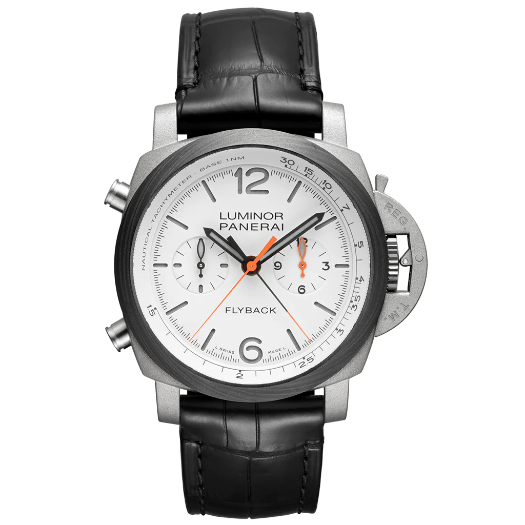 PANERAI Luminor Chrono Flyback Zebra PAM01297 Men's