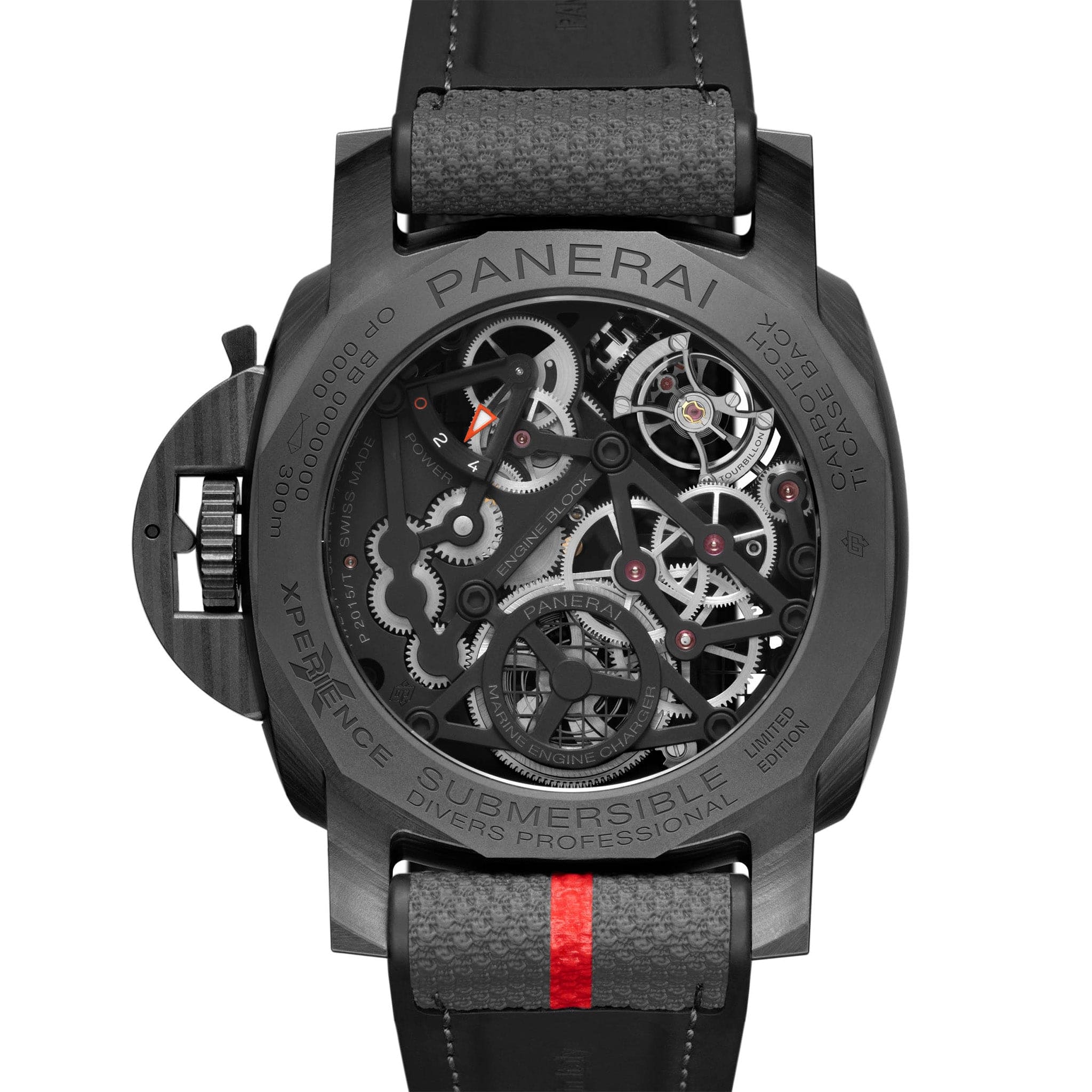 PANERAI Submersible Tourbillon GMT Luna Rossa Experience Edition PAM01405 Men's