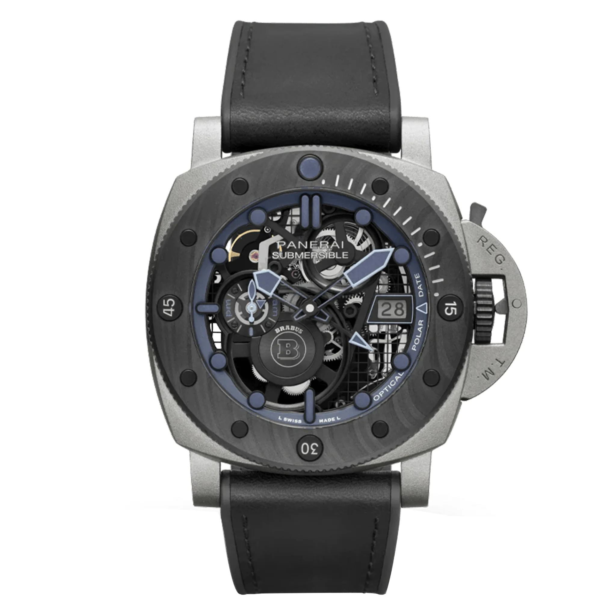 PANERAI Submersible S Brabus Blue Shadow Edition PAM01241 Men's