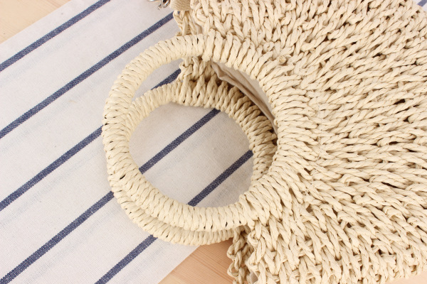 Woven Beach Shoulder Bag