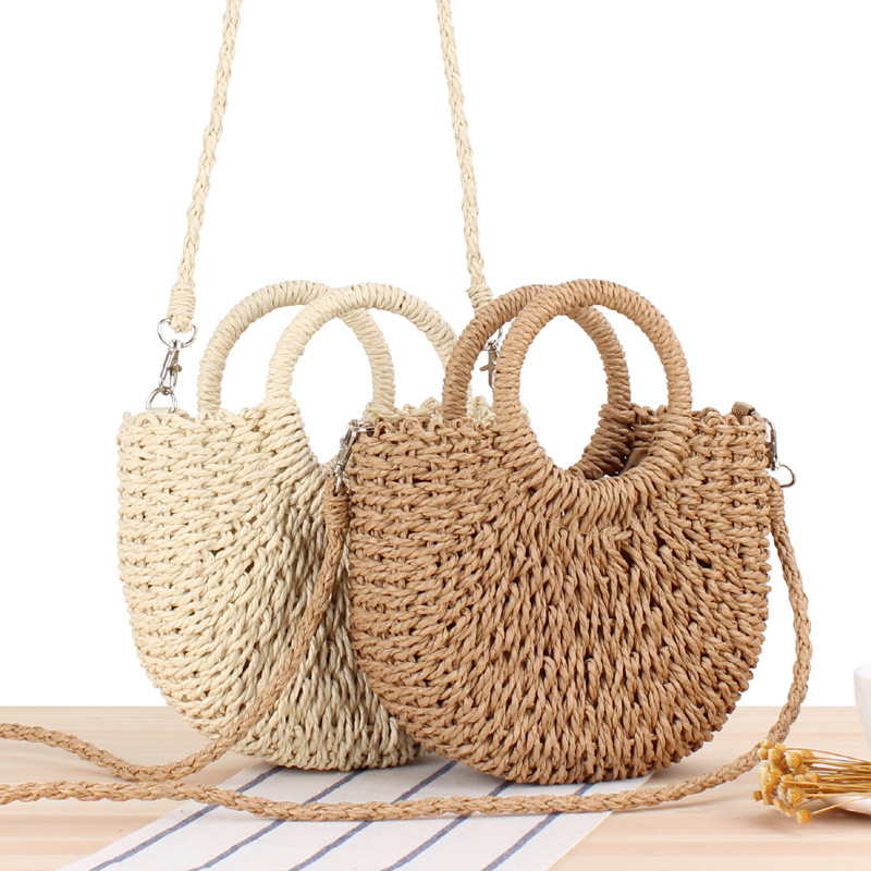 Woven Beach Shoulder Bag