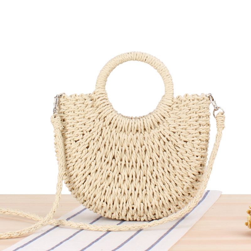 Woven Beach Shoulder Bag