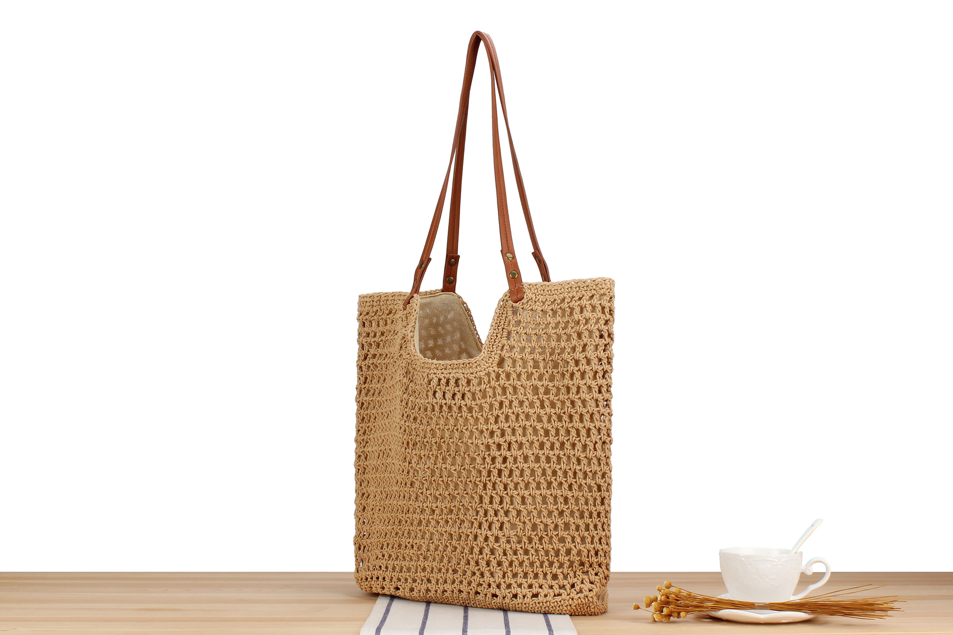 Woven Beach Shoulder Bag