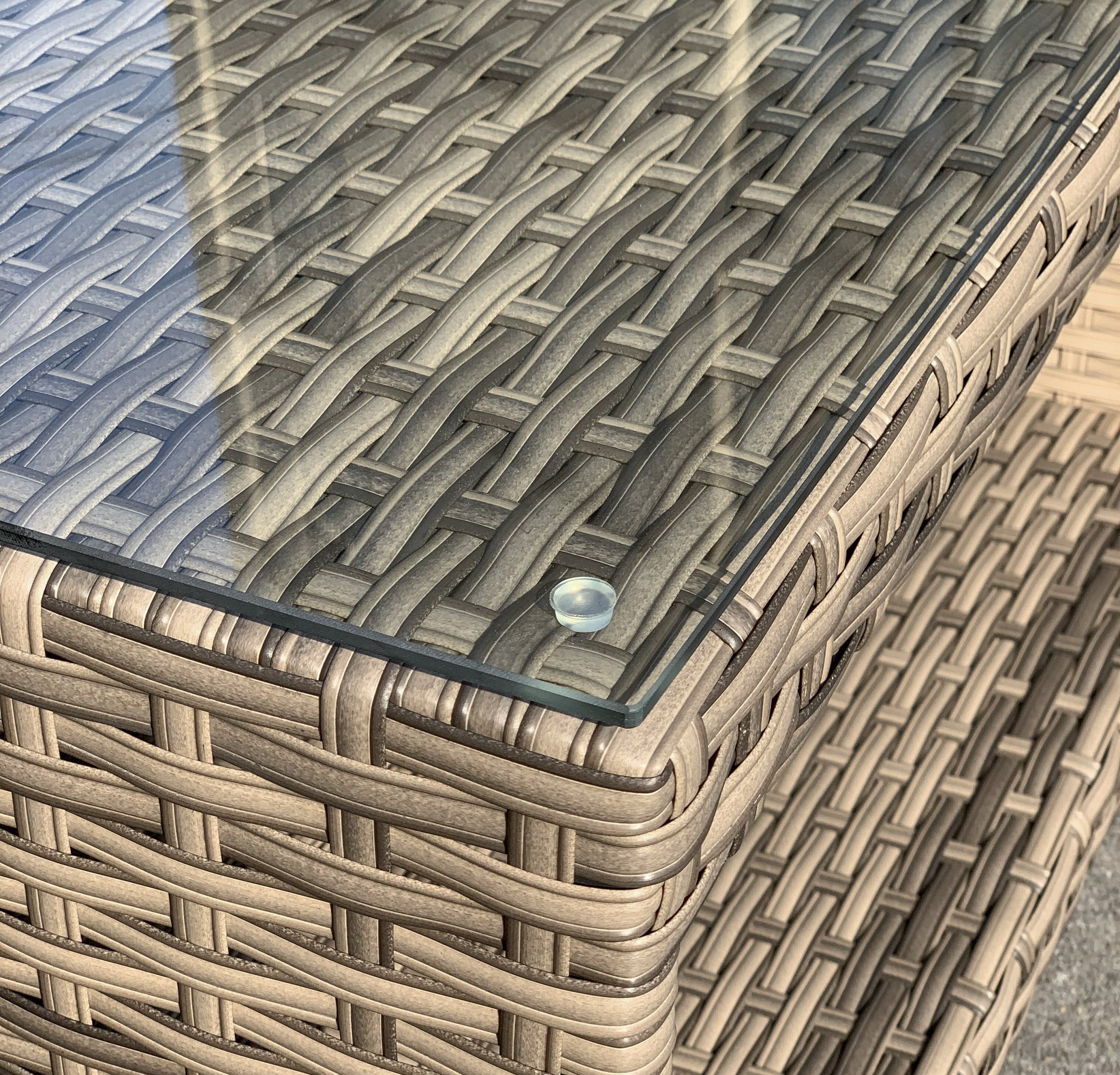 11 Piece Wicker Conversation Set