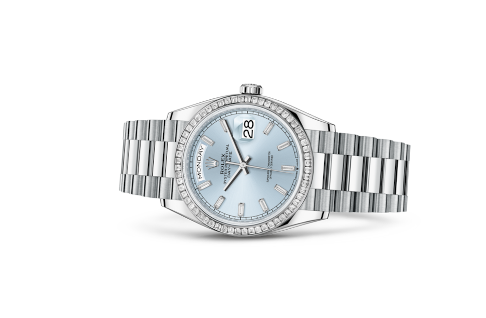 LadyRolex  DAY-DATE 36，128396TBR