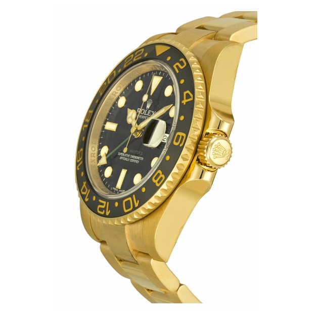 Rolex GMT-Master II Gold Men's Watch 116718LN-0001