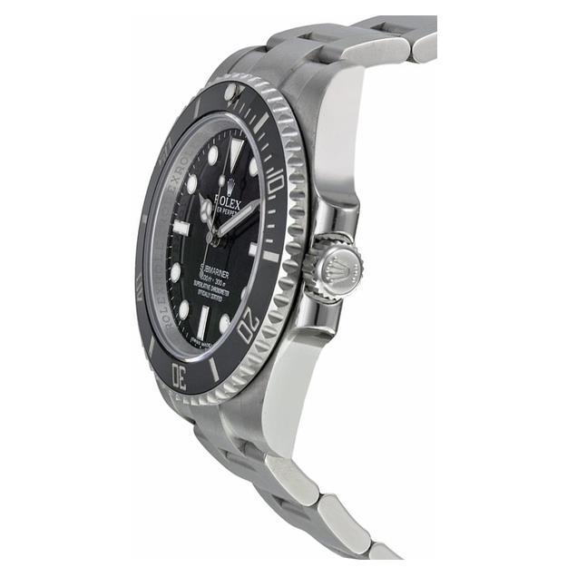 Rolex Submariner Men's Luxury Diver Watch Black Dial 114060-0002
