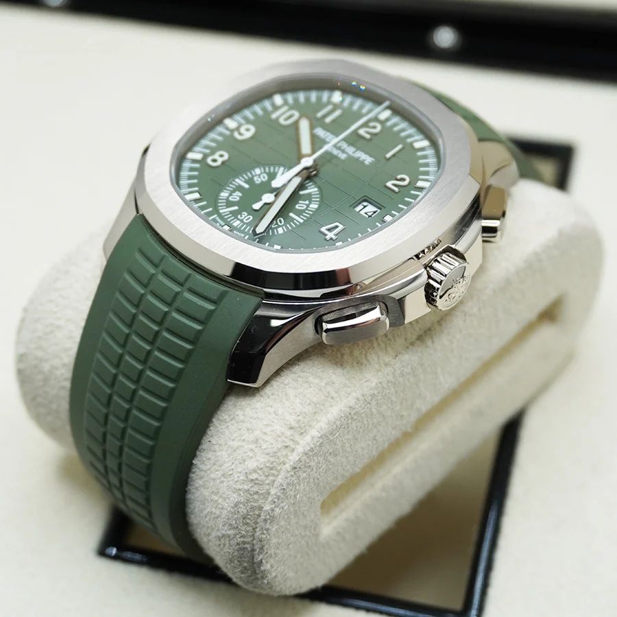 Patek Philippe Aquanaut Khaki Green Mens Watch 5968G-010