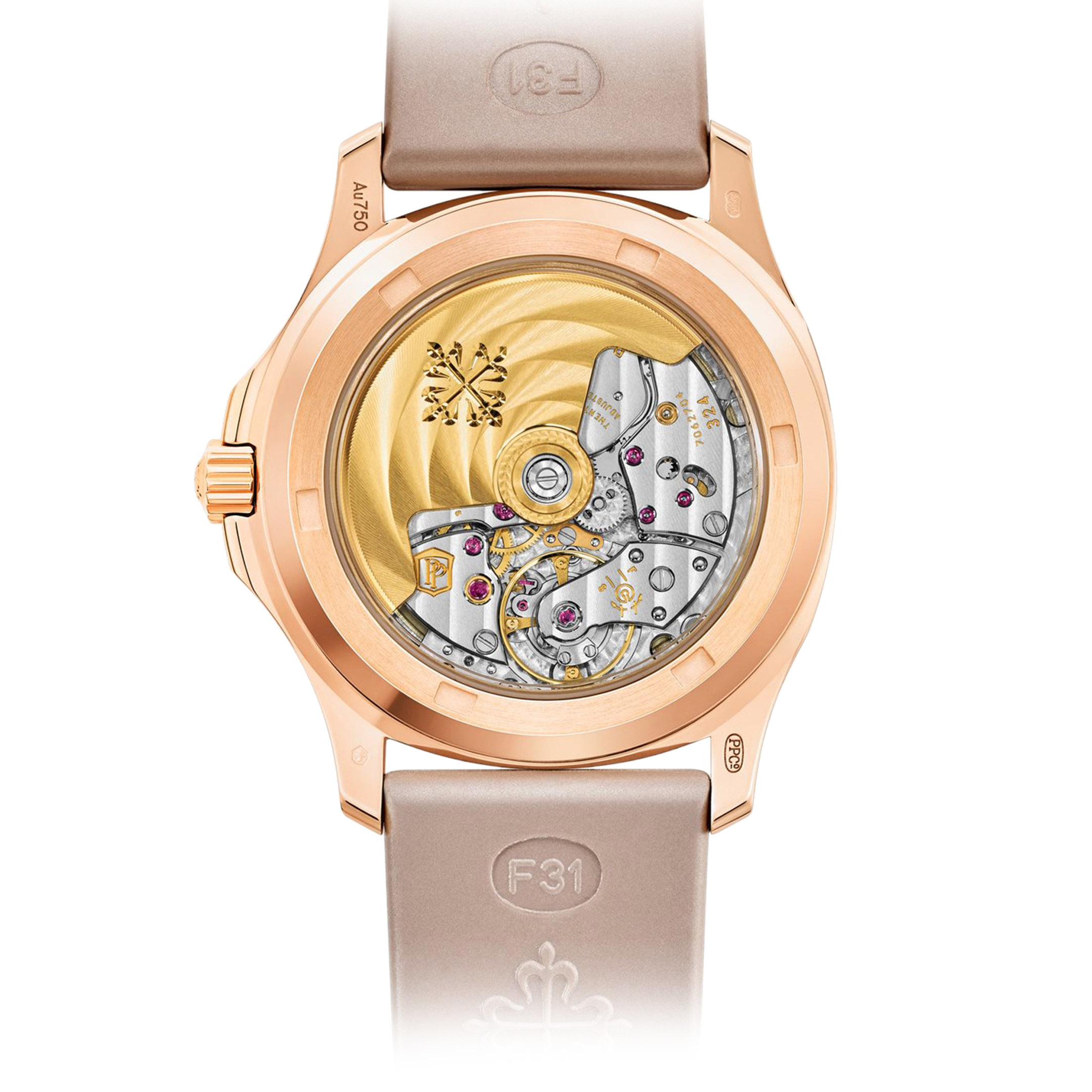 PATEK PHILIPPE  2023  SKU#0006299  AQUANAUT LUCE HAUTE JOAILLERIE 5072R-001 WHITE MOP