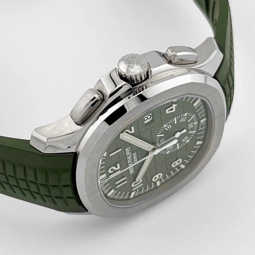 Patek Philippe Aquanaut Khaki Green Dial Watch 5168G-010