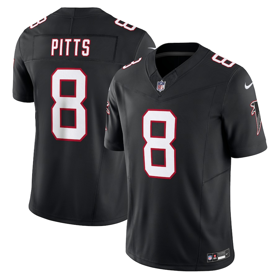 Men's Atlanta Falcons Kyle Pitts Nike White Vapor F.U.S.E. Limited Jersey