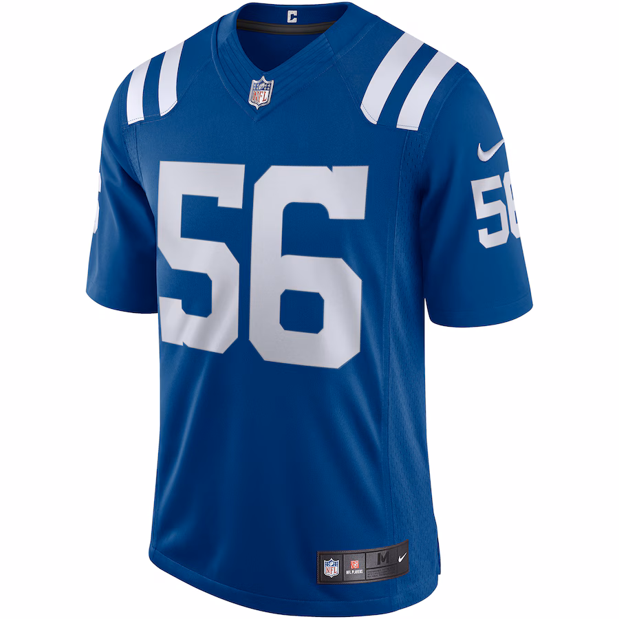 Men's Indianapolis Colts Quenton Nelson Nike Royal Alternate Vapor Limited Jersey