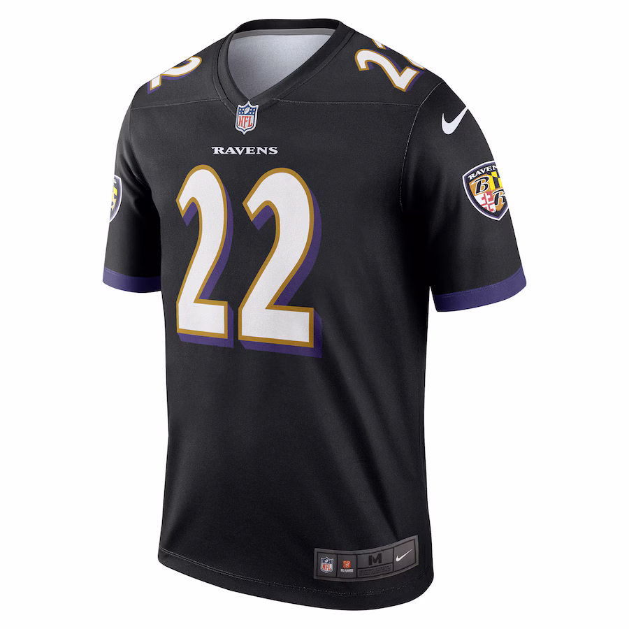 Men's Baltimore Ravens Derrick Henry Nike Purple Alternate Legend Jersey