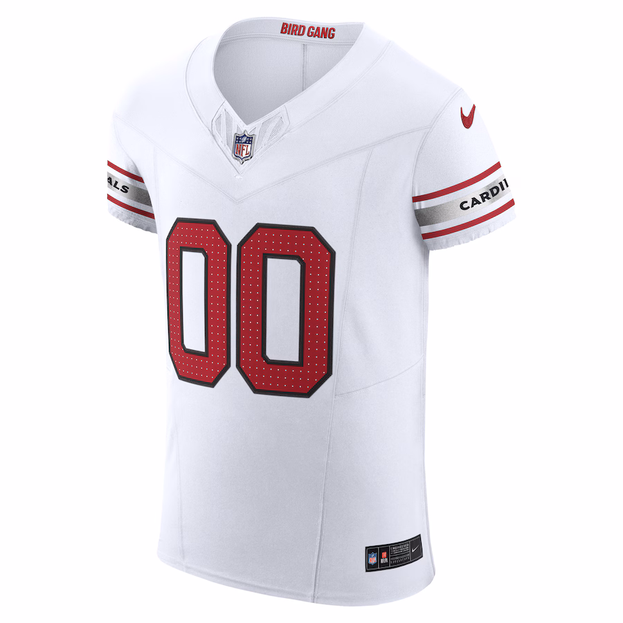 Men's Arizona Cardinals Nike White Vapor F.U.S.E. Elite Custom Jersey