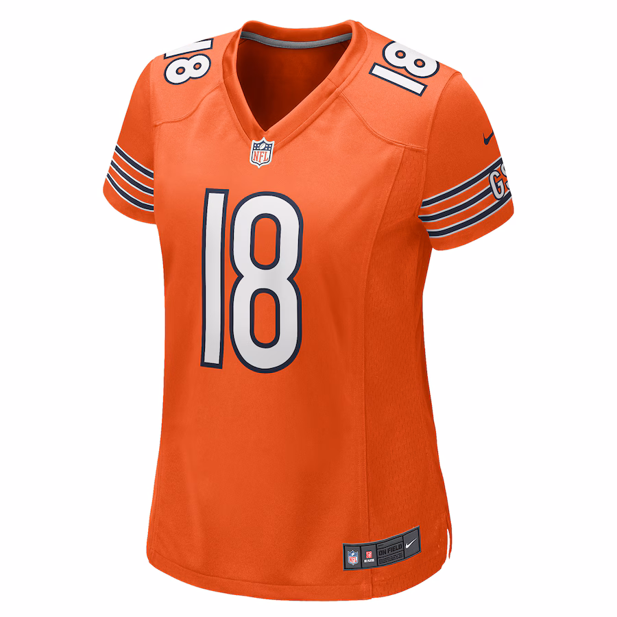 Women's Chicago Bears Caleb Williams Nike White 2nd Alternate Game Player Jersey