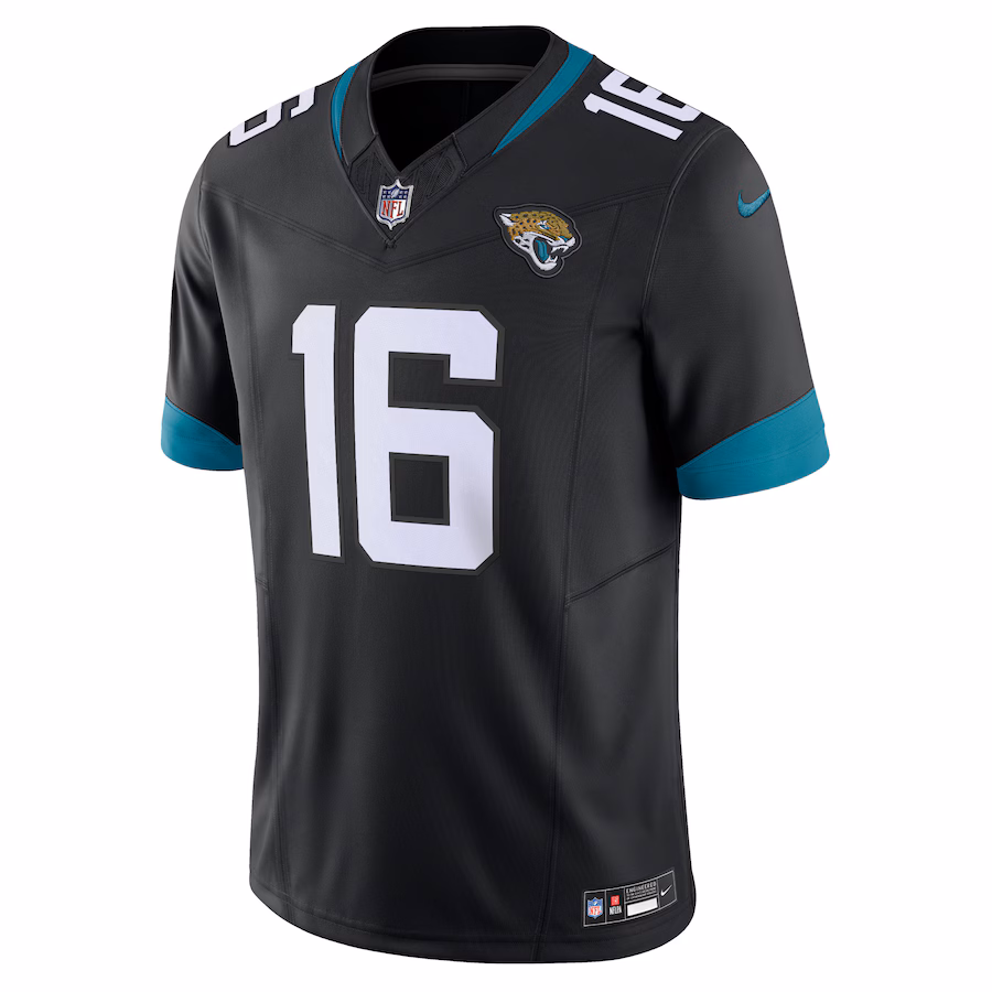 Men's Jacksonville Jaguars Trevor Lawrence Nike White Vapor F.U.S.E. Limited Jersey