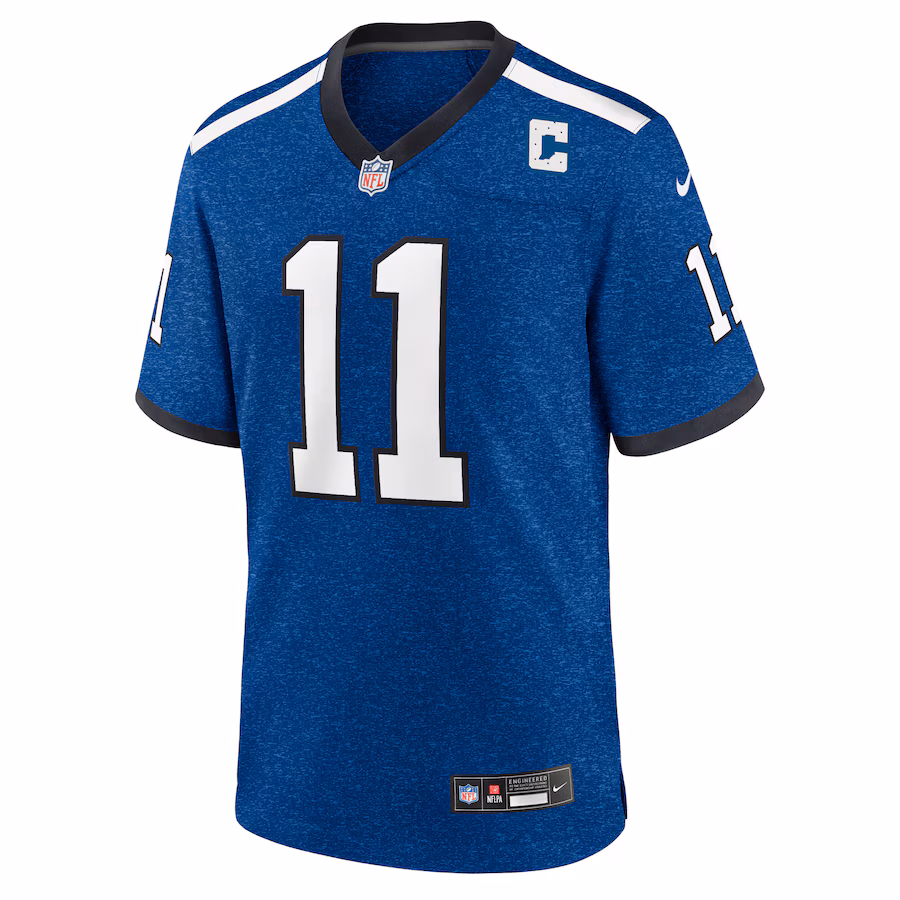 Indiana Nights Men's Indianapolis Colts Michael Pittman Jr. Nike Blue Alternate Game Jersey