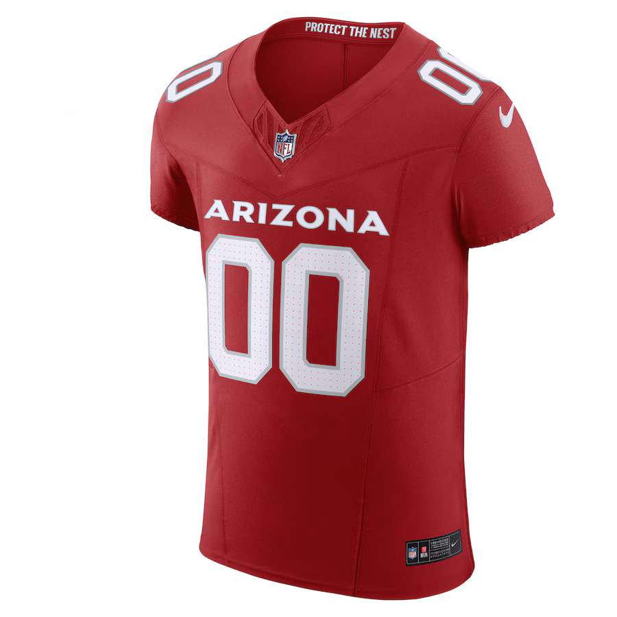 Men's Arizona Cardinals Nike White Vapor F.U.S.E. Elite Custom Jersey