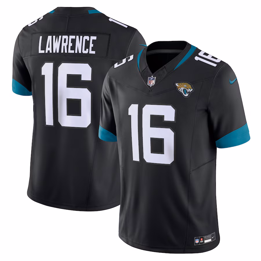 Men's Jacksonville Jaguars Trevor Lawrence Nike White Vapor F.U.S.E. Limited Jersey